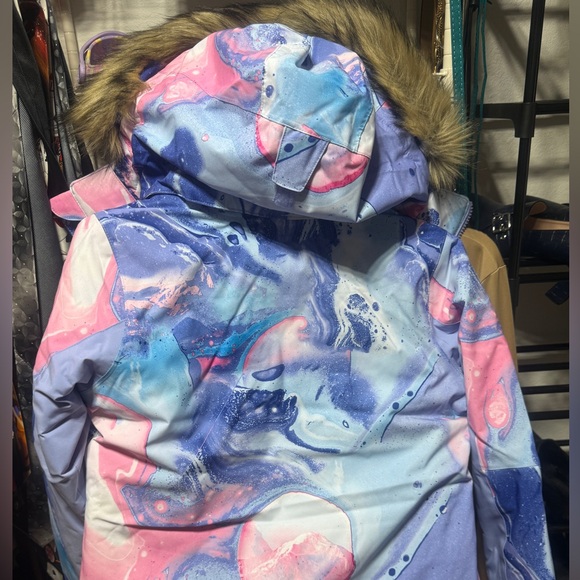 Girls Roxy Ski/Snow Jacket Size 12 - Picture 7 of 11